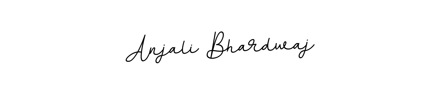 Anjali Bhardwaj stylish signature style. Best Handwritten Sign (BallpointsItalic-DORy9) for my name. Handwritten Signature Collection Ideas for my name Anjali Bhardwaj. Anjali Bhardwaj signature style 11 images and pictures png