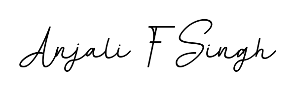 Discover how Anjali F Singh looks in an executive cursive font (BallpointsItalic-DORy9). Perfect for legal documents, invoices, and certificates. Anjali F Singh signature style 11 images and pictures png