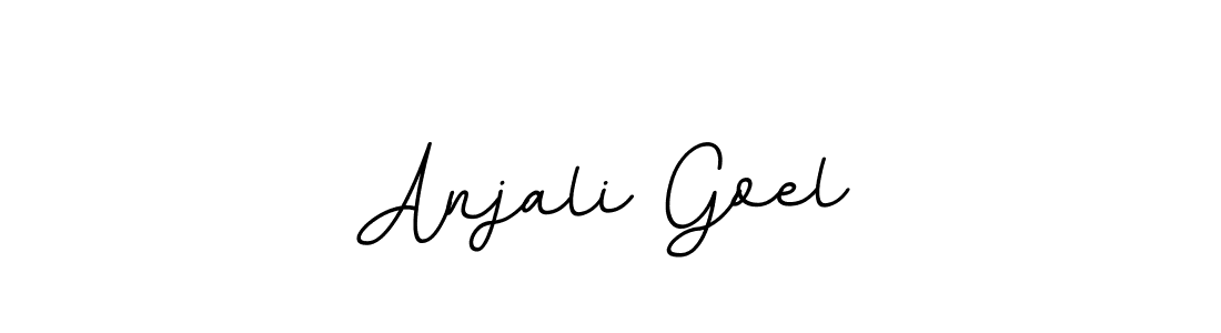 This is the best signature style for the Anjali Goel name. Also you like these signature font (BallpointsItalic-DORy9). Mix name signature. Anjali Goel signature style 11 images and pictures png