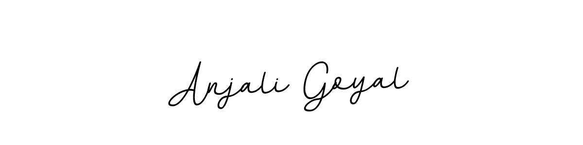 if you are searching for the best signature style for your name Anjali Goyal. so please give up your signature search. here we have designed multiple signature styles  using BallpointsItalic-DORy9. Anjali Goyal signature style 11 images and pictures png