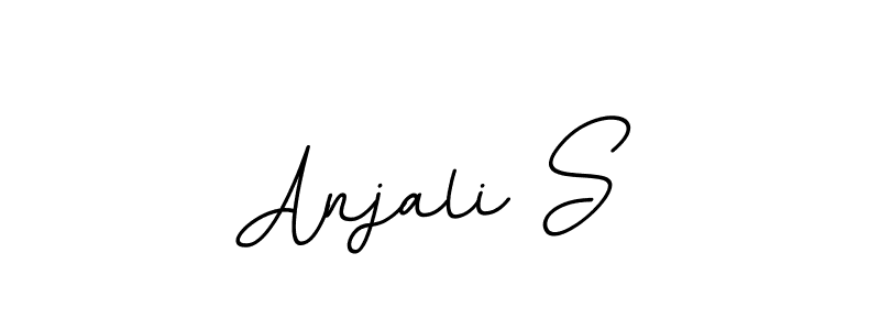 Make a beautiful signature design for name Anjali S. Use this online signature maker to create a handwritten signature for free. Anjali S signature style 11 images and pictures png