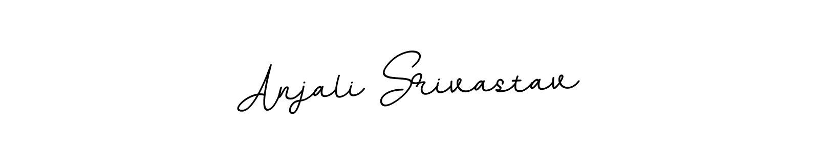 How to make Anjali Srivastav signature? BallpointsItalic-DORy9 is a professional autograph style. Create handwritten signature for Anjali Srivastav name. Anjali Srivastav signature style 11 images and pictures png