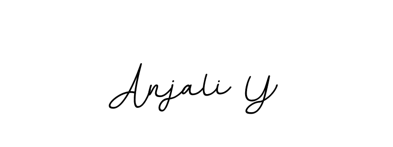 Make a beautiful signature design for name Anjali Y. Use this online signature maker to create a handwritten signature for free. Anjali Y signature style 11 images and pictures png