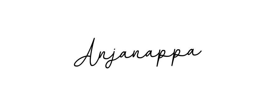How to make Anjanappa signature? BallpointsItalic-DORy9 is a professional autograph style. Create handwritten signature for Anjanappa name. Anjanappa signature style 11 images and pictures png