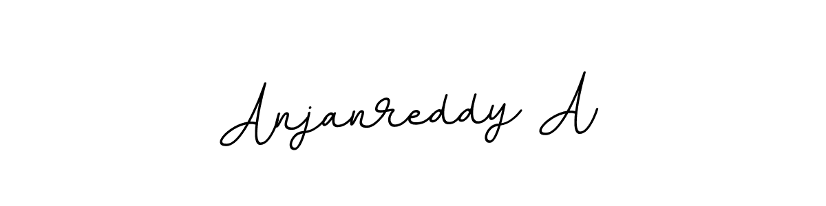 Design your own signature with our free online signature maker. With this signature software, you can create a handwritten (BallpointsItalic-DORy9) signature for name Anjanreddy A. Anjanreddy A signature style 11 images and pictures png