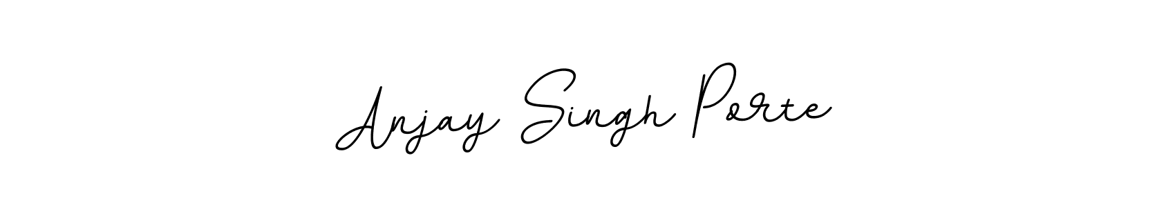 Also You can easily find your signature by using the search form. We will create Anjay Singh Porte name handwritten signature images for you free of cost using BallpointsItalic-DORy9 sign style. Anjay Singh Porte signature style 11 images and pictures png