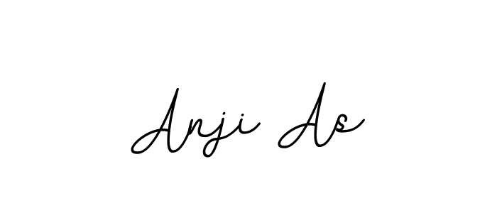 Use a signature maker to create a handwritten signature online. With this signature software, you can design (BallpointsItalic-DORy9) your own signature for name Anji As. Anji As signature style 11 images and pictures png