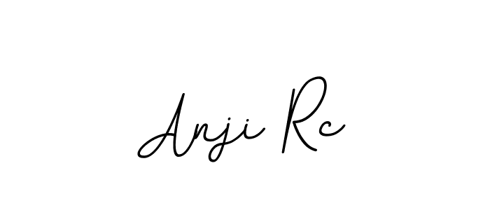 It looks lik you need a new signature style for name Anji Rc. Design unique handwritten (BallpointsItalic-DORy9) signature with our free signature maker in just a few clicks. Anji Rc signature style 11 images and pictures png