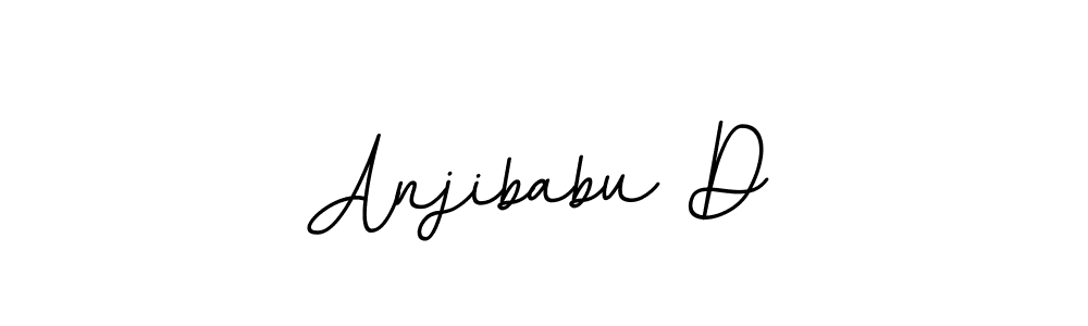 Also we have Anjibabu D name is the best signature style. Create professional handwritten signature collection using BallpointsItalic-DORy9 autograph style. Anjibabu D signature style 11 images and pictures png