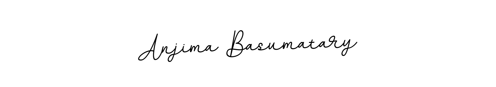 This is the best signature style for the Anjima Basumatary name. Also you like these signature font (BallpointsItalic-DORy9). Mix name signature. Anjima Basumatary signature style 11 images and pictures png