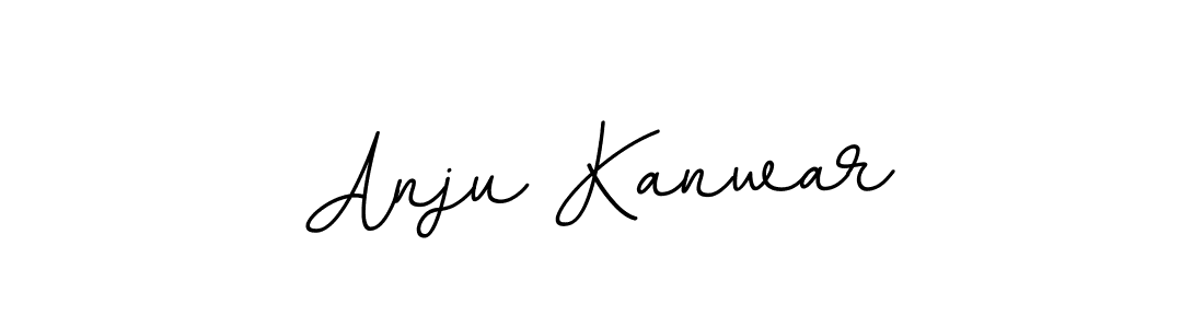 Design your own signature with our free online signature maker. With this signature software, you can create a handwritten (BallpointsItalic-DORy9) signature for name Anju Kanwar. Anju Kanwar signature style 11 images and pictures png