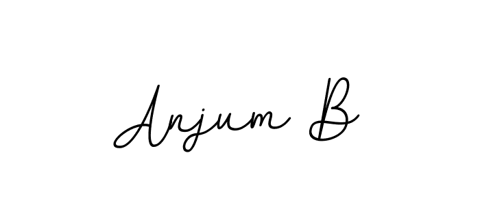 Also You can easily find your signature by using the search form. We will create Anjum B name handwritten signature images for you free of cost using BallpointsItalic-DORy9 sign style. Anjum B signature style 11 images and pictures png