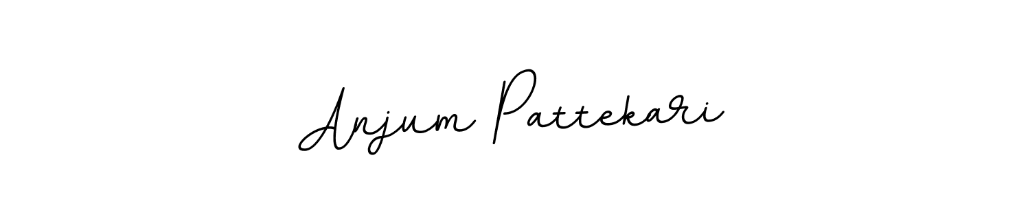 Use a signature maker to create a handwritten signature online. With this signature software, you can design (BallpointsItalic-DORy9) your own signature for name Anjum Pattekari. Anjum Pattekari signature style 11 images and pictures png