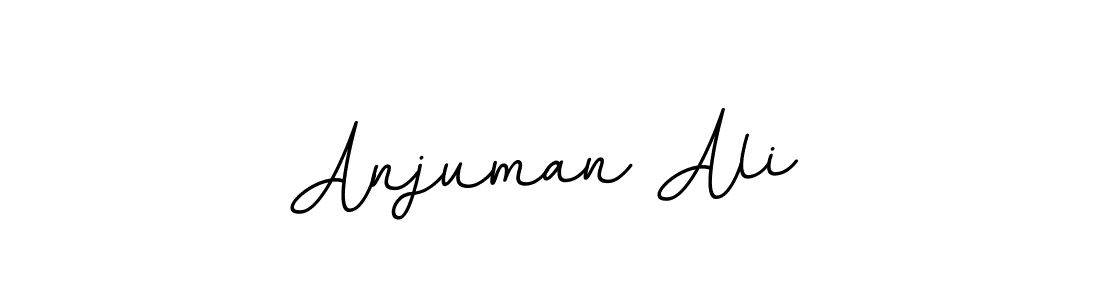 Create a beautiful signature design for name Anjuman Ali. With this signature (BallpointsItalic-DORy9) fonts, you can make a handwritten signature for free. Anjuman Ali signature style 11 images and pictures png