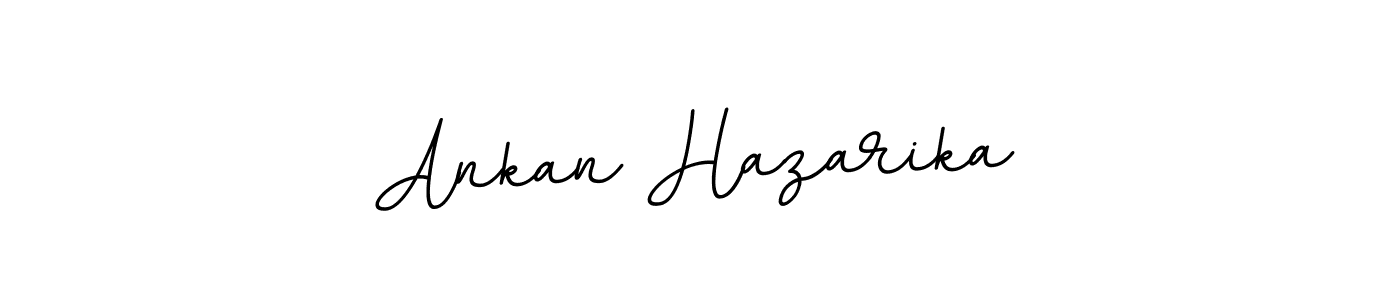 Design your own signature with our free online signature maker. With this signature software, you can create a handwritten (BallpointsItalic-DORy9) signature for name Ankan Hazarika. Ankan Hazarika signature style 11 images and pictures png