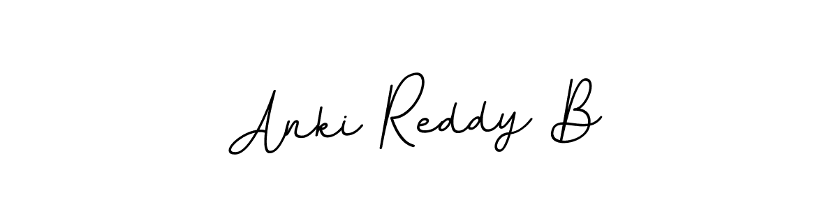 Make a beautiful signature design for name Anki Reddy B. With this signature (BallpointsItalic-DORy9) style, you can create a handwritten signature for free. Anki Reddy B signature style 11 images and pictures png