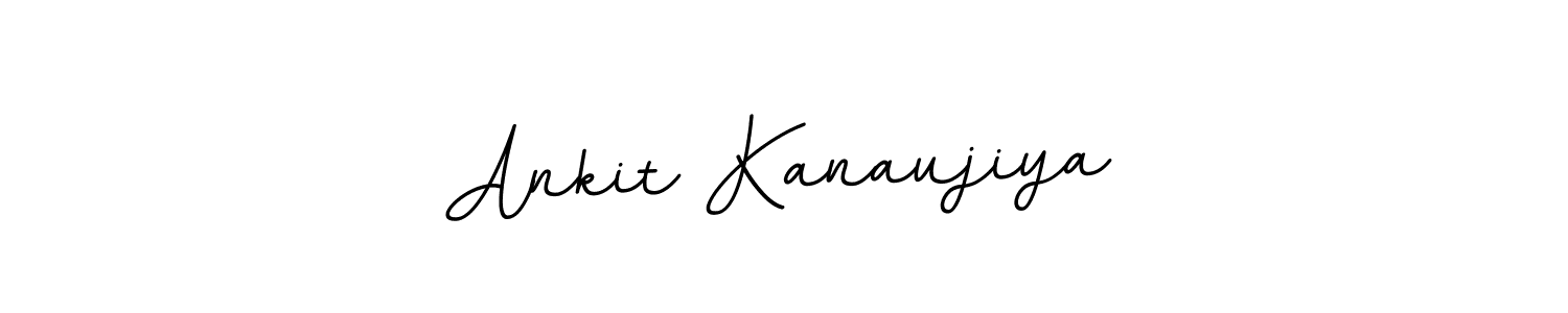 The best way (BallpointsItalic-DORy9) to make a short signature is to pick only two or three words in your name. The name Ankit Kanaujiya include a total of six letters. For converting this name. Ankit Kanaujiya signature style 11 images and pictures png