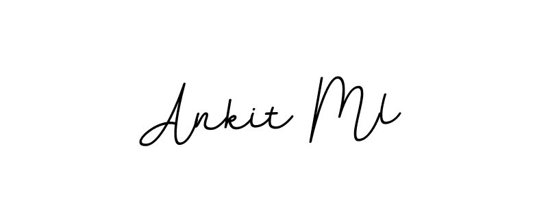 Ankit Ml stylish signature style. Best Handwritten Sign (BallpointsItalic-DORy9) for my name. Handwritten Signature Collection Ideas for my name Ankit Ml. Ankit Ml signature style 11 images and pictures png