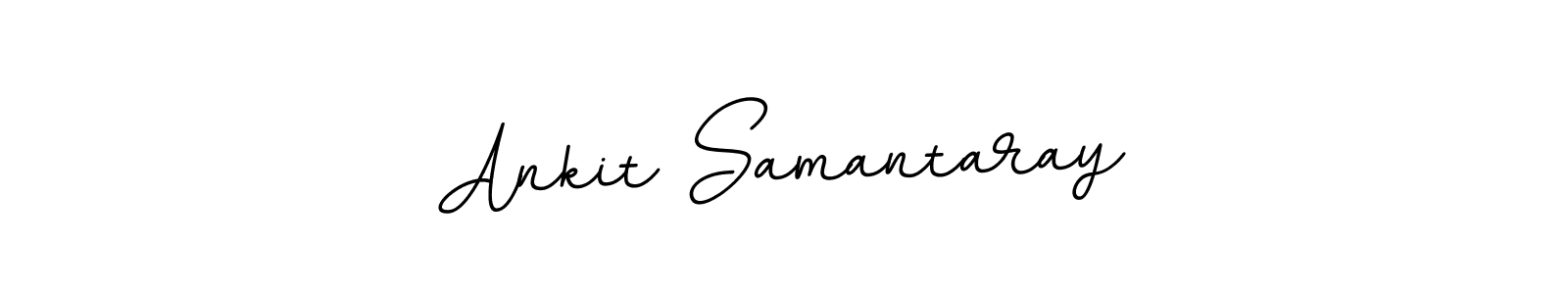 Design your own signature with our free online signature maker. With this signature software, you can create a handwritten (BallpointsItalic-DORy9) signature for name Ankit Samantaray. Ankit Samantaray signature style 11 images and pictures png