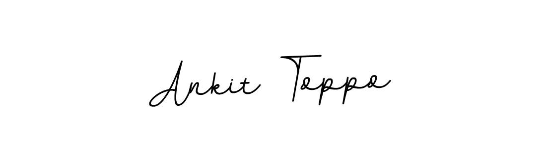 How to Draw Ankit Toppo signature style? BallpointsItalic-DORy9 is a latest design signature styles for name Ankit Toppo. Ankit Toppo signature style 11 images and pictures png