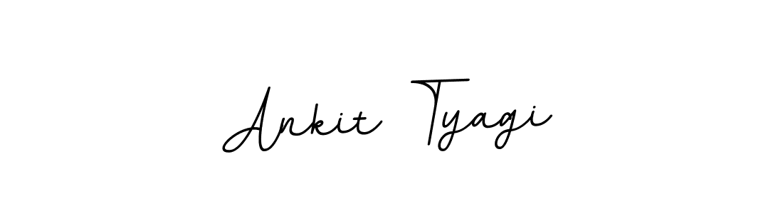 The best way (BallpointsItalic-DORy9) to make a short signature is to pick only two or three words in your name. The name Ankit Tyagi include a total of six letters. For converting this name. Ankit Tyagi signature style 11 images and pictures png