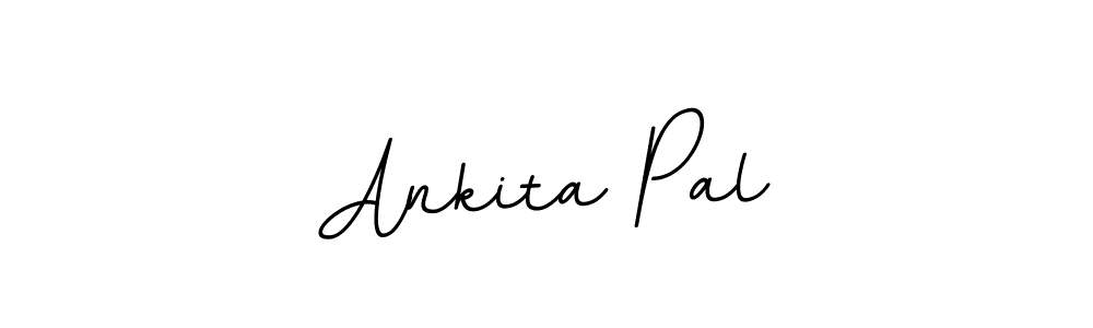 Make a beautiful signature design for name Ankita Pal. With this signature (BallpointsItalic-DORy9) style, you can create a handwritten signature for free. Ankita Pal signature style 11 images and pictures png