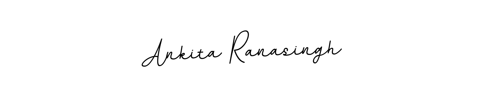Make a beautiful signature design for name Ankita Ranasingh. With this signature (BallpointsItalic-DORy9) style, you can create a handwritten signature for free. Ankita Ranasingh signature style 11 images and pictures png