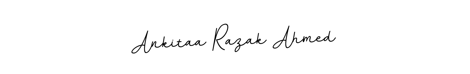 Here are the top 10 professional signature styles for the name Ankitaa Razak Ahmed. These are the best autograph styles you can use for your name. Ankitaa Razak Ahmed signature style 11 images and pictures png