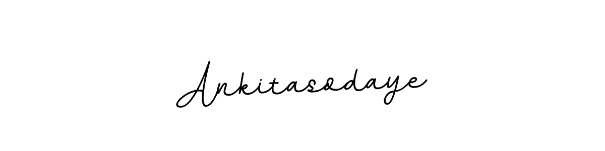 How to make Ankitasodaye name signature. Use BallpointsItalic-DORy9 style for creating short signs online. This is the latest handwritten sign. Ankitasodaye signature style 11 images and pictures png