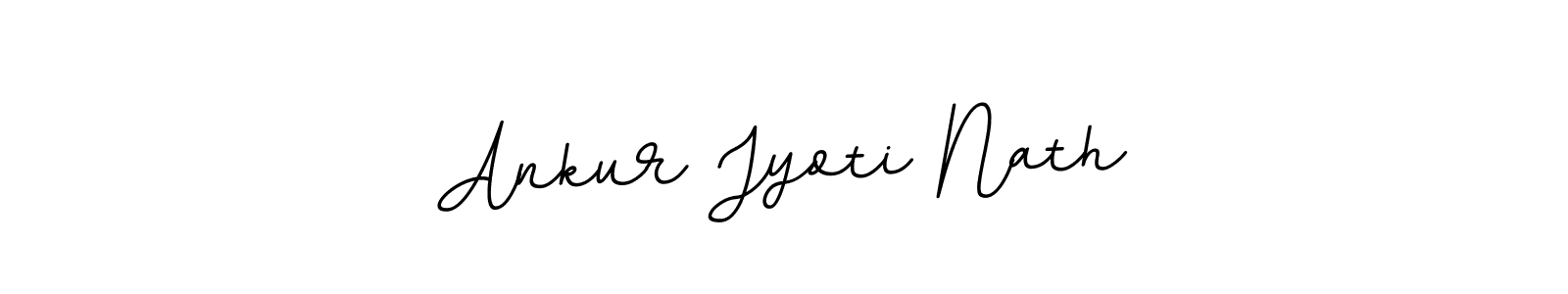 How to make Ankur Jyoti Nath name signature. Use BallpointsItalic-DORy9 style for creating short signs online. This is the latest handwritten sign. Ankur Jyoti Nath signature style 11 images and pictures png