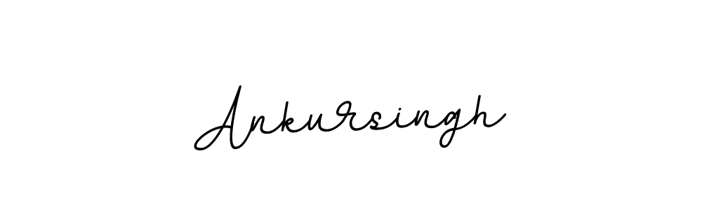 Design your own signature with our free online signature maker. With this signature software, you can create a handwritten (BallpointsItalic-DORy9) signature for name Ankursingh. Ankursingh signature style 11 images and pictures png