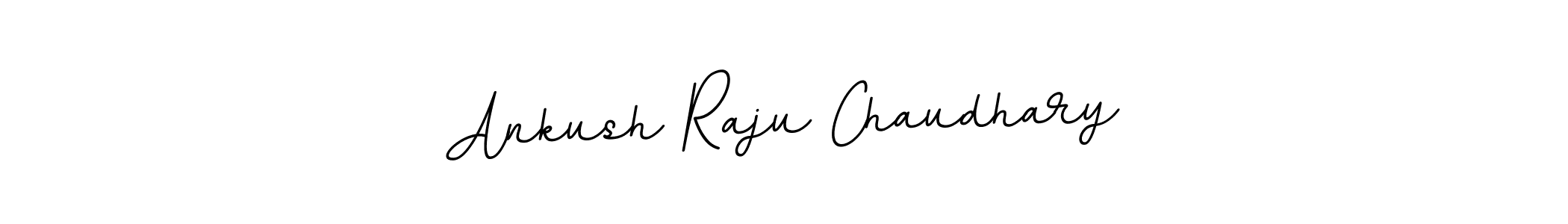 How to make Ankush Raju Chaudhary name signature. Use BallpointsItalic-DORy9 style for creating short signs online. This is the latest handwritten sign. Ankush Raju Chaudhary signature style 11 images and pictures png