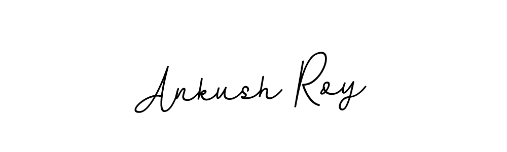 Ankush Roy stylish signature style. Best Handwritten Sign (BallpointsItalic-DORy9) for my name. Handwritten Signature Collection Ideas for my name Ankush Roy. Ankush Roy signature style 11 images and pictures png