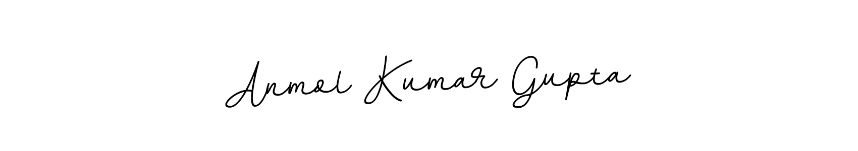 Use a signature maker to create a handwritten signature online. With this signature software, you can design (BallpointsItalic-DORy9) your own signature for name Anmol Kumar Gupta. Anmol Kumar Gupta signature style 11 images and pictures png