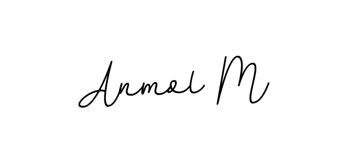 Similarly BallpointsItalic-DORy9 is the best handwritten signature design. Signature creator online .You can use it as an online autograph creator for name Anmol M. Anmol M signature style 11 images and pictures png