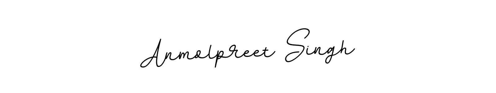 The best way (BallpointsItalic-DORy9) to make a short signature is to pick only two or three words in your name. The name Anmolpreet Singh include a total of six letters. For converting this name. Anmolpreet Singh signature style 11 images and pictures png