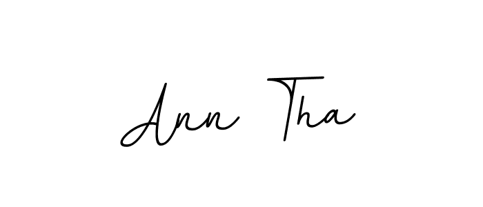 Make a beautiful signature design for name Ann Tha. With this signature (BallpointsItalic-DORy9) style, you can create a handwritten signature for free. Ann Tha signature style 11 images and pictures png