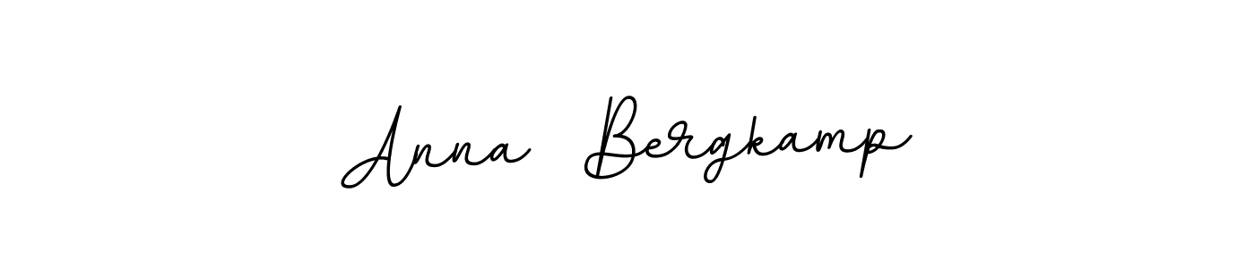 Anna  Bergkamp stylish signature style. Best Handwritten Sign (BallpointsItalic-DORy9) for my name. Handwritten Signature Collection Ideas for my name Anna  Bergkamp. Anna  Bergkamp signature style 11 images and pictures png