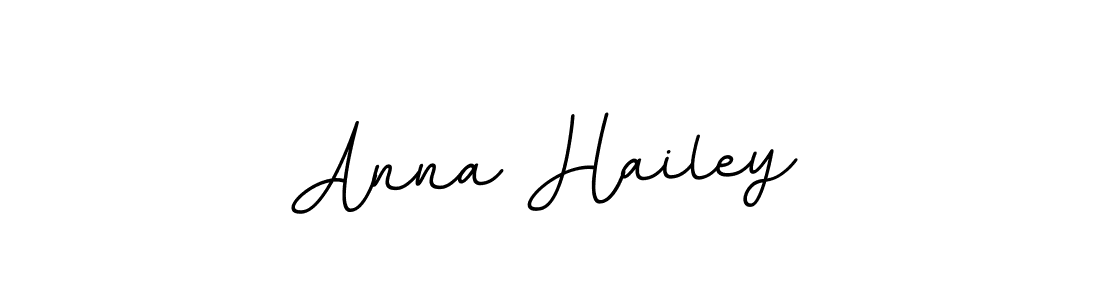 Make a beautiful signature design for name Anna Hailey. With this signature (BallpointsItalic-DORy9) style, you can create a handwritten signature for free. Anna Hailey signature style 11 images and pictures png