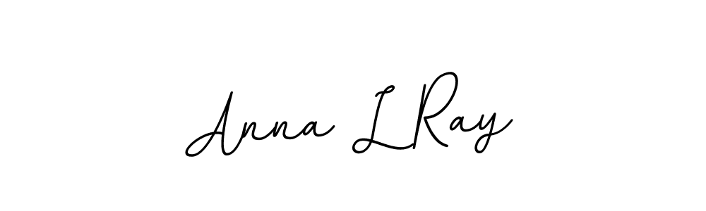 Create a beautiful signature design for name Anna L Ray. With this signature (BallpointsItalic-DORy9) fonts, you can make a handwritten signature for free. Anna L Ray signature style 11 images and pictures png