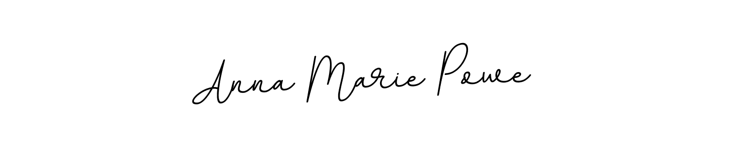 Create a beautiful signature design for name Anna Marie Powe. With this signature (BallpointsItalic-DORy9) fonts, you can make a handwritten signature for free. Anna Marie Powe signature style 11 images and pictures png
