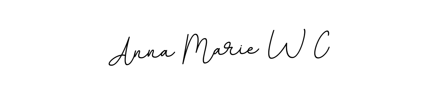 Also we have Anna Marie W C name is the best signature style. Create professional handwritten signature collection using BallpointsItalic-DORy9 autograph style. Anna Marie W C signature style 11 images and pictures png