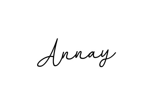 You should practise on your own different ways (BallpointsItalic-DORy9) to write your name (Annay) in signature. don't let someone else do it for you. Annay signature style 11 images and pictures png
