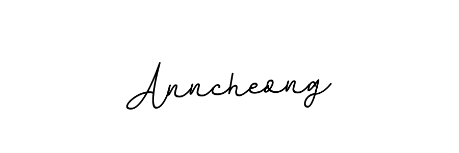 if you are searching for the best signature style for your name Anncheong. so please give up your signature search. here we have designed multiple signature styles  using BallpointsItalic-DORy9. Anncheong signature style 11 images and pictures png