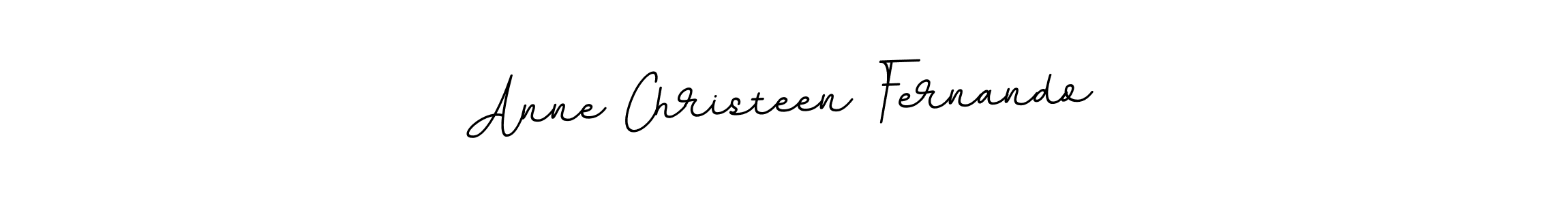 Make a beautiful signature design for name Anne Christeen Fernando. With this signature (BallpointsItalic-DORy9) style, you can create a handwritten signature for free. Anne Christeen Fernando signature style 11 images and pictures png