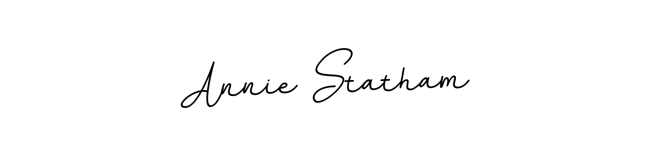 It looks lik you need a new signature style for name Annie Statham. Design unique handwritten (BallpointsItalic-DORy9) signature with our free signature maker in just a few clicks. Annie Statham signature style 11 images and pictures png