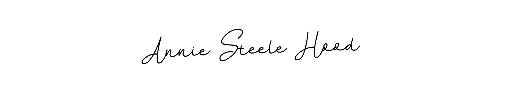 if you are searching for the best signature style for your name Annie Steele Hood. so please give up your signature search. here we have designed multiple signature styles  using BallpointsItalic-DORy9. Annie Steele Hood signature style 11 images and pictures png