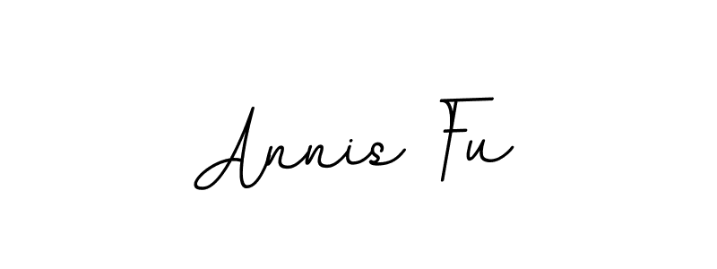 The best way (BallpointsItalic-DORy9) to make a short signature is to pick only two or three words in your name. The name Annis Fu include a total of six letters. For converting this name. Annis Fu signature style 11 images and pictures png