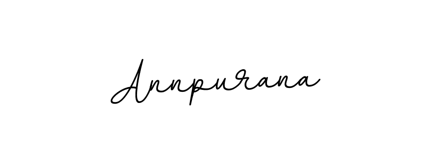 Design your own signature with our free online signature maker. With this signature software, you can create a handwritten (BallpointsItalic-DORy9) signature for name Annpurana. Annpurana signature style 11 images and pictures png