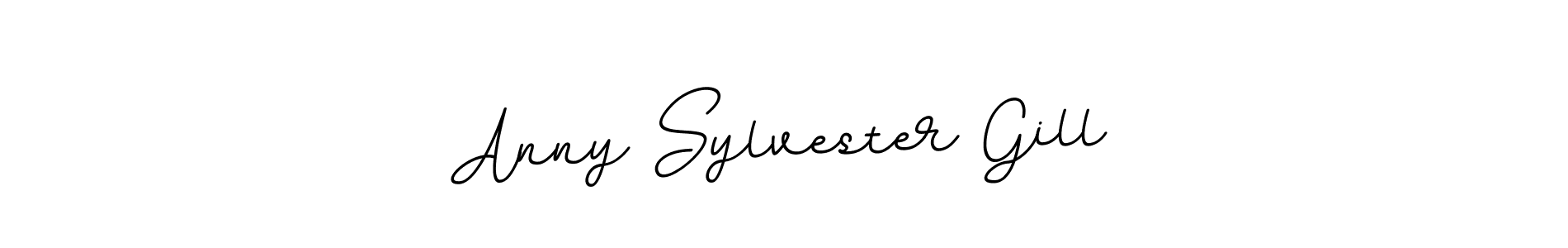Make a beautiful signature design for name Anny Sylvester Gill. Use this online signature maker to create a handwritten signature for free. Anny Sylvester Gill signature style 11 images and pictures png